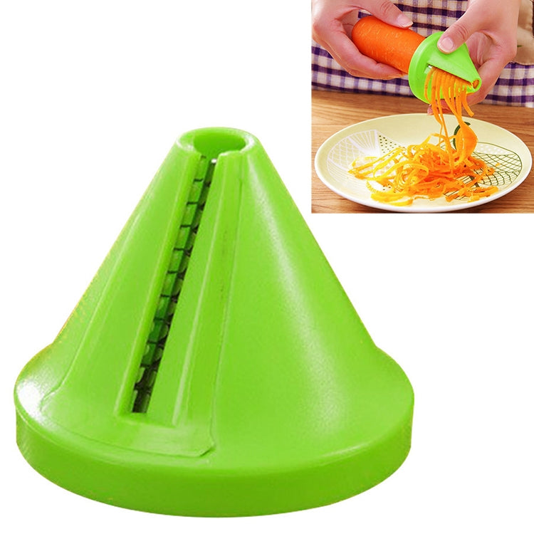 Imbuto da cucina modello affettatrice a spirale affettatrice per verdure e carota, Carrot Cutter(Green), Carrot Cutter(Red)