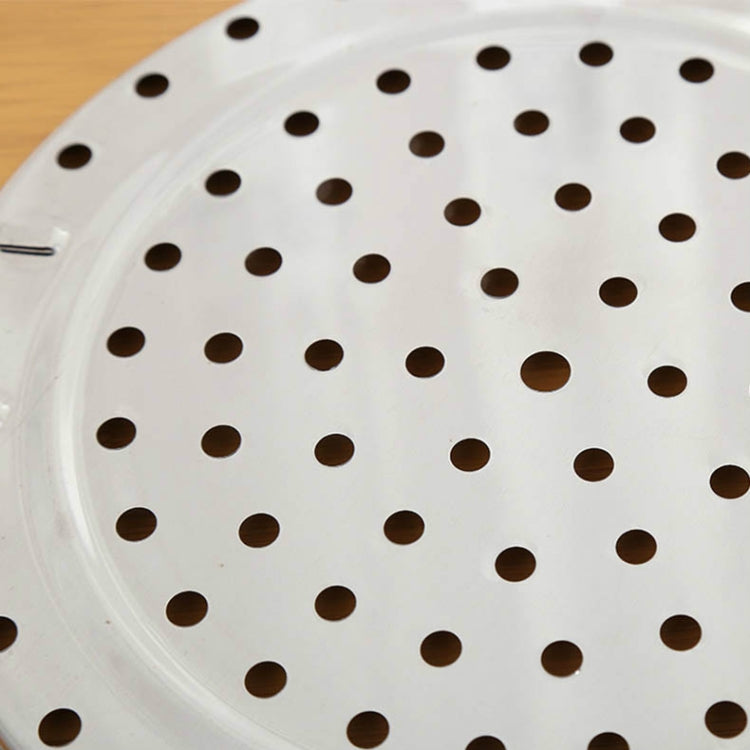 2 pezzi di griglia per panini al vapore multifunzionali a tre gambe in acciaio inossidabile, 20cm, 22cm, 24cm