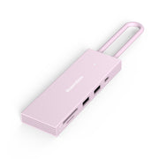 Blueendless 4K60Hz + porta dati Type-C Docking Station USB 3.0 Splitter, 7-in-1 Card Reading Gray, 7-in-1 Card Reading Blue, 7-in-1 Card Reading Pink, 6-in-1 Gray, 6-in-1 Blue, 6-in-1 Pink