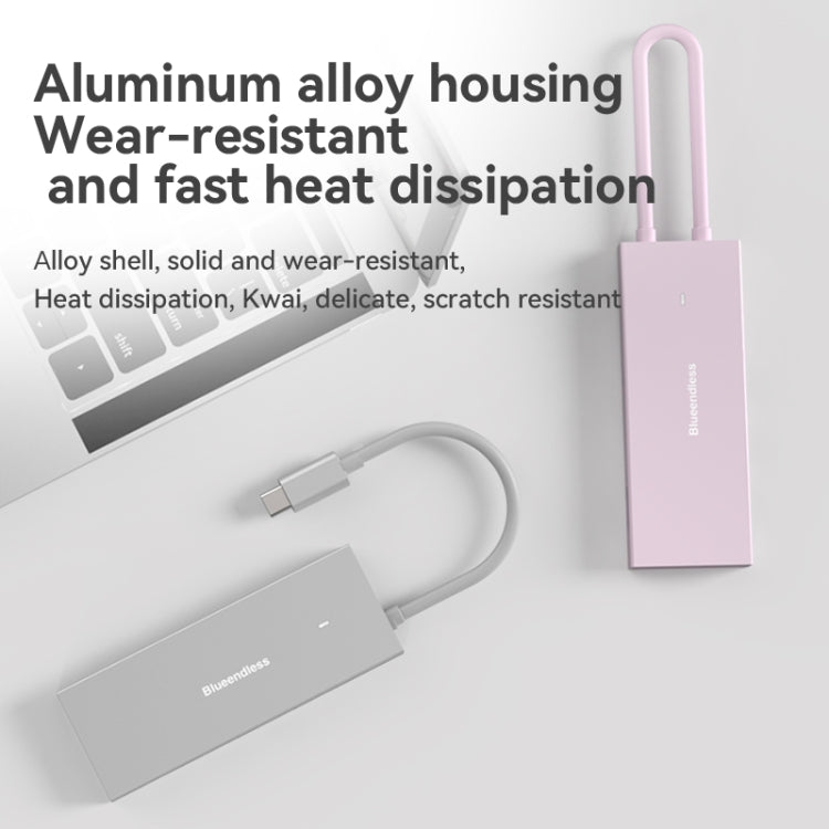Blueendless Docking Station Type-C 7-in-1 4K@60Hz
