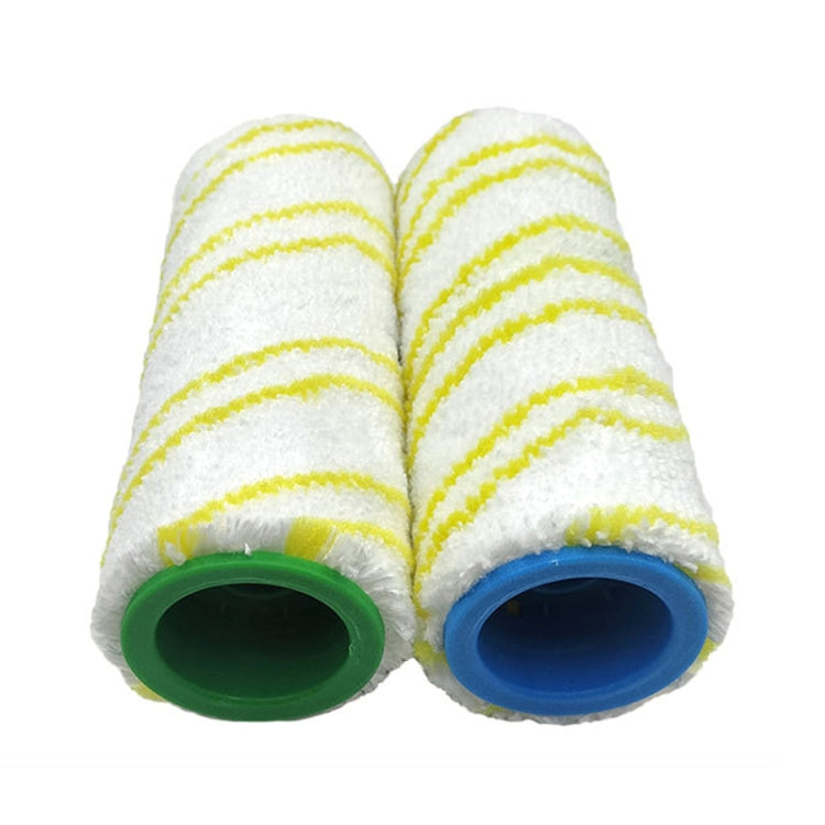 1 Pair HJ-PJ-0118 Washing Machine Accessories Cleaning Brush Set Roller Set for Karcher FC3D FC5