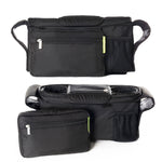 Borsa da appendere per passeggino Borsa da appendere di grande capacità Borsa da appendere pieghevole per cestello portaoggetti, Stroller Storage Bag