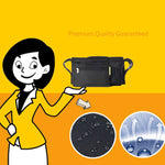 Borsa da appendere per passeggino Borsa da appendere di grande capacità Borsa da appendere pieghevole per cestello portaoggetti, Stroller Storage Bag
