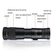 Telescopio LUXUN 10-30x40 per smartphone