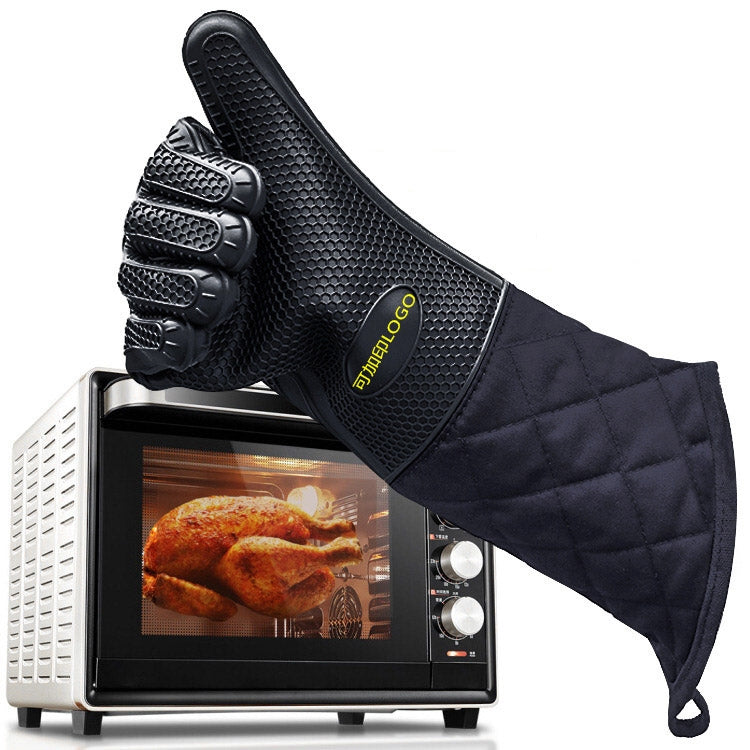 Guanti isolanti in silicone antiscivolo per forno 44,5 cm