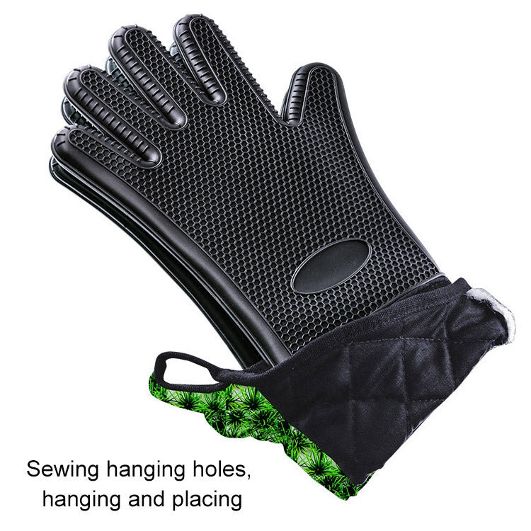Guanti isolanti in silicone antiscivolo per forno 44,5 cm