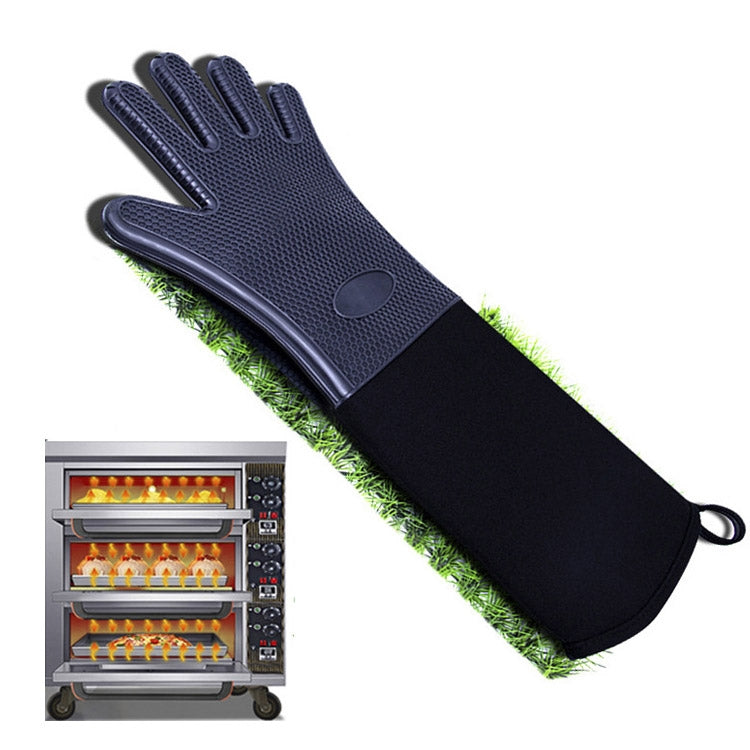 Guanti isolanti in silicone antiscivolo per forno 44,5 cm