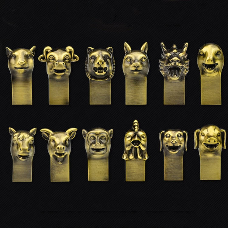 Chiavette USB 12ss USB 2.0 Zodiac in metallo, 4GB, 8GB, 16GB, 32GB, 64GB, 128GB