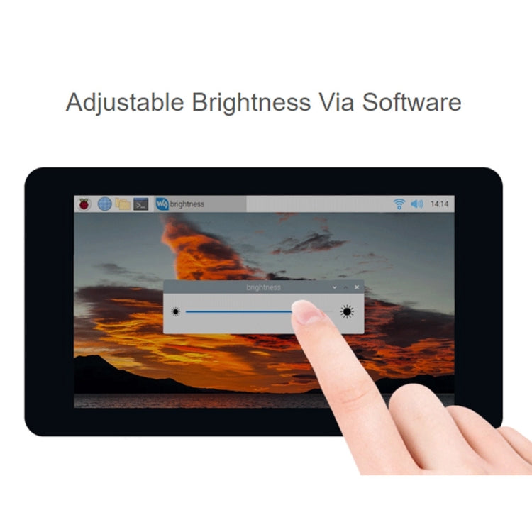 Display touch capacitivo IPS 7" 800x480 con interfaccia DSI