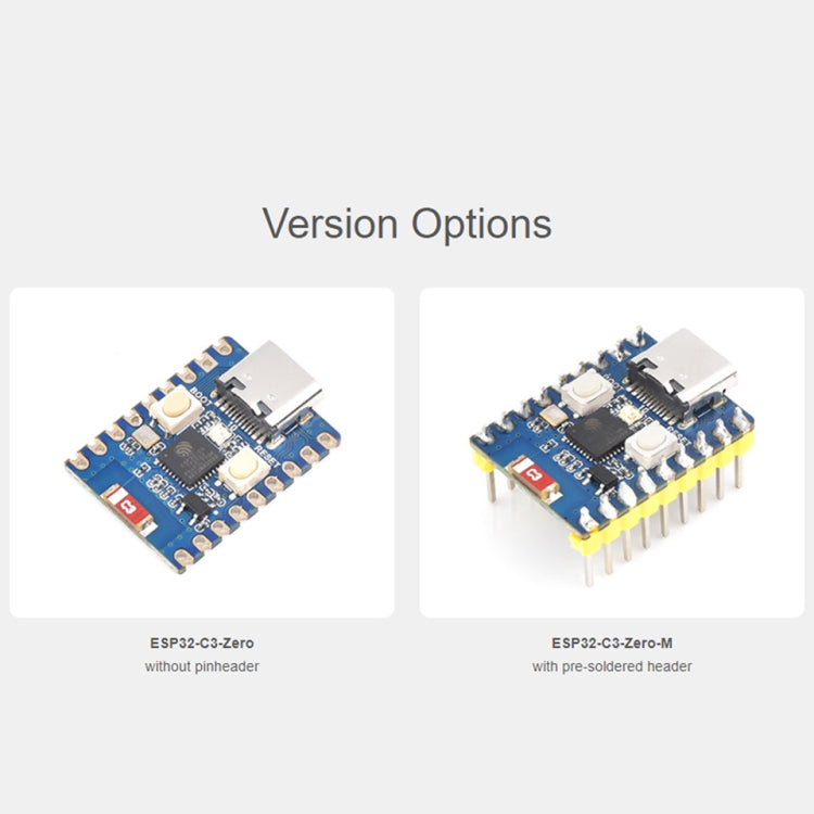 Mini scheda sviluppo Waveshare ESP32-C3 2.4GHz