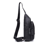 BUFF CAPTAIN 110 Borsa a tracolla in pelle da uomo Borsa a tracolla multifunzione in pelle di vacchetta di primo strato