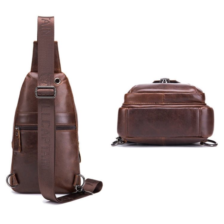 BUFF CAPTAIN 110 Borsa a tracolla in pelle da uomo Borsa a tracolla multifunzione in pelle di vacchetta di primo strato