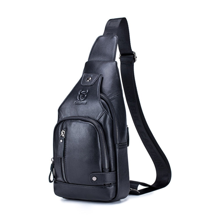 BUFF CAPTAIN 129 Borsa a tracolla morbida da uomo in pelle bovina di primo strato Borsa a tracolla casual di grande capacità per esterni
