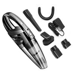 Aspirapolvere per auto portatile ad alta potenza portatile bagnato e asciutto, R-6052C Vacuum Cleaner with USB Cable (Black), No-Wired Vacuum Cleaner, US Plug, Handle Vacuum Cleaner, US Plug (Red)