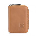BUFF CAPTAIN 05 Borsa per carte in pelle a strati di testa Pacchetto per carte di patente di guida in pelle casual da uomo