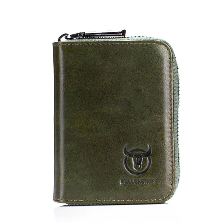 BUFF CAPTAIN 05 Borsa per carte in pelle a strati di testa Pacchetto per carte di patente di guida in pelle casual da uomo