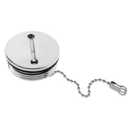 Tappo di ricambio per bocchettone di riempimento del ponte della barca in acciaio inossidabile + accessori di ricambio per la barca a catena, Cap + Chain