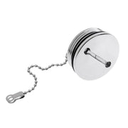 Tappo di ricambio per bocchettone di riempimento del ponte della barca in acciaio inossidabile + accessori di ricambio per la barca a catena, Cap + Chain