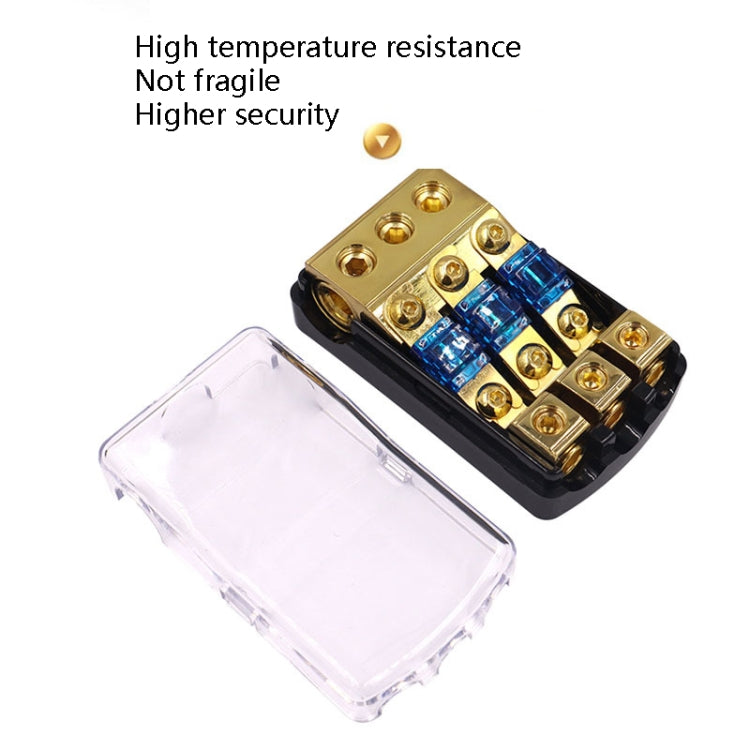 Car Audio Modifica Fuse Holder Fuse Liner Fuse Splitter, 1 In 2 Out, 1 In 3 Out, 1 In 4 Out