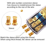 Car Audio Modifica Fuse Holder Fuse Liner Fuse Splitter, 1 In 2 Out, 1 In 3 Out, 1 In 4 Out