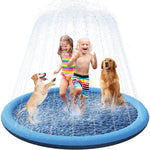 FY008 Tappetino per irrigatore per animali domestici in PVC Tappetino per divertimento in acqua per prato all'aperto, diametro:, 150cm, 170cm