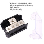 Amplificatore di potenza audio per auto Splitter per mozzo con scatola di giunzione a un punto quattro, Hub Splitter
