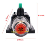CB9 Car Audio Insurance RV Yacht Circuit Breaker Switch Interruttore di protezione da sovraccarico da cortocircuito, 10A, 15A, 20A, 30A, 40A, 50A, 60A, 80A, 100A, 150A