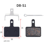 3 paia di pastiglie freno semi-metalliche per mountain bike M355 freni a disco in resina a disco olio BB5,, DB-S1, DB-S3, DB-S2, DB-S4, DB-S5, DB-S6, DB-S7, DB-S8, DB-S9, DB-S10, DB-S11, DB-S12, DB-S13, DB-S14, DB-S15, DB-S16
