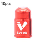 30 pezzi EVERD ZH419 Mountain Road Bike Lega di alluminio Air Mouth Cap Car Tire Dust Door Cover, Presta (Black), Presta (Red), Presta (Blue), Presta (Gold), Schrader (Black), Schrader (Red), Schrader (Blue), Schrader (Gold)