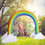 FY002 Bambini gonfiabili all'aperto dell'irrigatore dell'arco dell'arcobaleno del PVC che giocano il giocattolo dell'acqua, Rainbow Arch