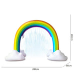 FY002 Bambini gonfiabili all'aperto dell'irrigatore dell'arco dell'arcobaleno del PVC che giocano il giocattolo dell'acqua, Rainbow Arch