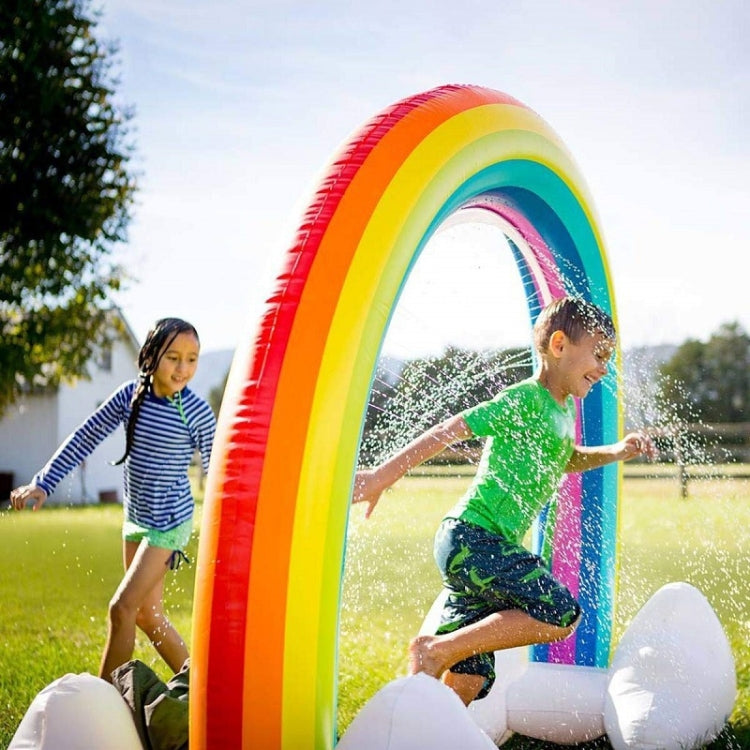 FY002 Bambini gonfiabili all'aperto dell'irrigatore dell'arco dell'arcobaleno del PVC che giocano il giocattolo dell'acqua, Rainbow Arch