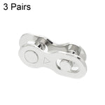 ZH405 Mountain Road Bicicletta Catena Fibbia Magica Catena Fibbia a sgancio rapido, 3 Pairs 6/7/8 Speed (Silver), 3 Pairs 9 Speed (Silver), 3 Pairs 10 Speed (Silver), 3 Pairs 11 Speed (Silver), 3 Pairs 12 Speed (Silver), 3 Pairs 6/7/8 Speed (Gold)     ...