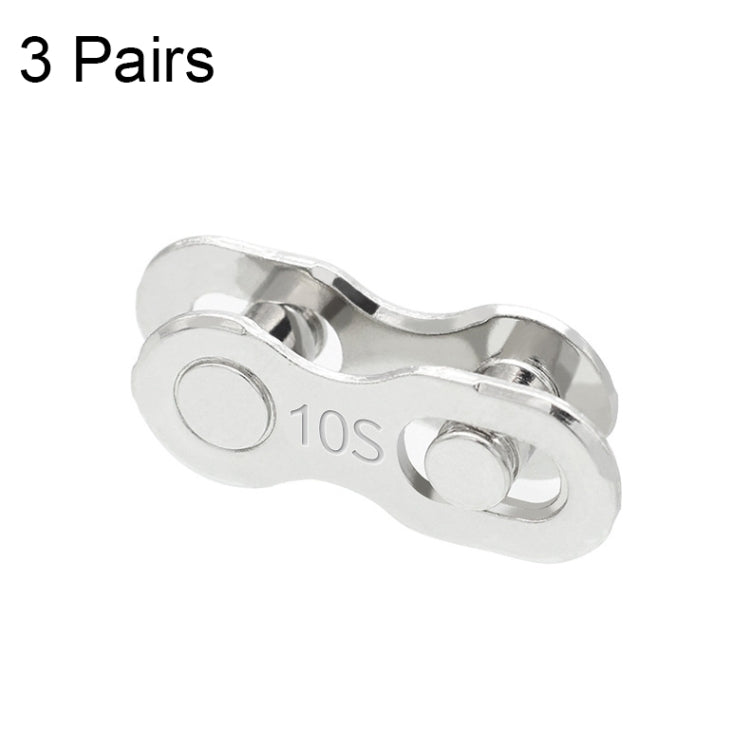ZH405 Mountain Road Bicicletta Catena Fibbia Magica Catena Fibbia a sgancio rapido, 3 Pairs 6/7/8 Speed (Silver), 3 Pairs 9 Speed (Silver), 3 Pairs 10 Speed (Silver), 3 Pairs 11 Speed (Silver), 3 Pairs 12 Speed (Silver), 3 Pairs 6/7/8 Speed (Gold)     ...