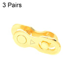 ZH405 Mountain Road Bicicletta Catena Fibbia Magica Catena Fibbia a sgancio rapido, 3 Pairs 6/7/8 Speed (Silver), 3 Pairs 9 Speed (Silver), 3 Pairs 10 Speed (Silver), 3 Pairs 11 Speed (Silver), 3 Pairs 12 Speed (Silver), 3 Pairs 6/7/8 Speed (Gold)     ...