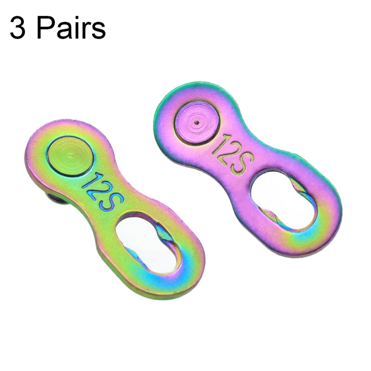 ZH405 Mountain Road Bicicletta Catena Fibbia Magica Catena Fibbia a sgancio rapido, 3 Pairs 6/7/8 Speed (Silver), 3 Pairs 9 Speed (Silver), 3 Pairs 10 Speed (Silver), 3 Pairs 11 Speed (Silver), 3 Pairs 12 Speed (Silver), 3 Pairs 6/7/8 Speed (Gold)     ...