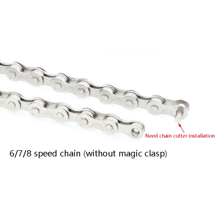 Catena galvanica catena per mountain bike da strada, specifica:, 6/7/8 Speed, 9 Speed chain, 10 Speed, 11 Speed