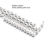 Catena galvanica catena per mountain bike da strada, specifica:, 6/7/8 Speed, 9 Speed chain, 10 Speed, 11 Speed