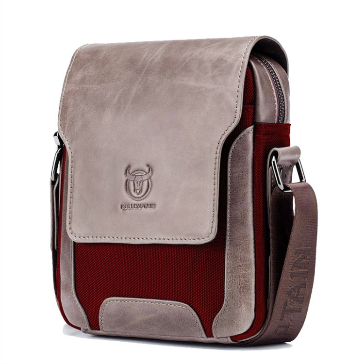 BUFF CAPTAIN 999 Borsa diagonale in pelle da uomo Borse a tracolla multifunzione in pelle bovina di primo strato