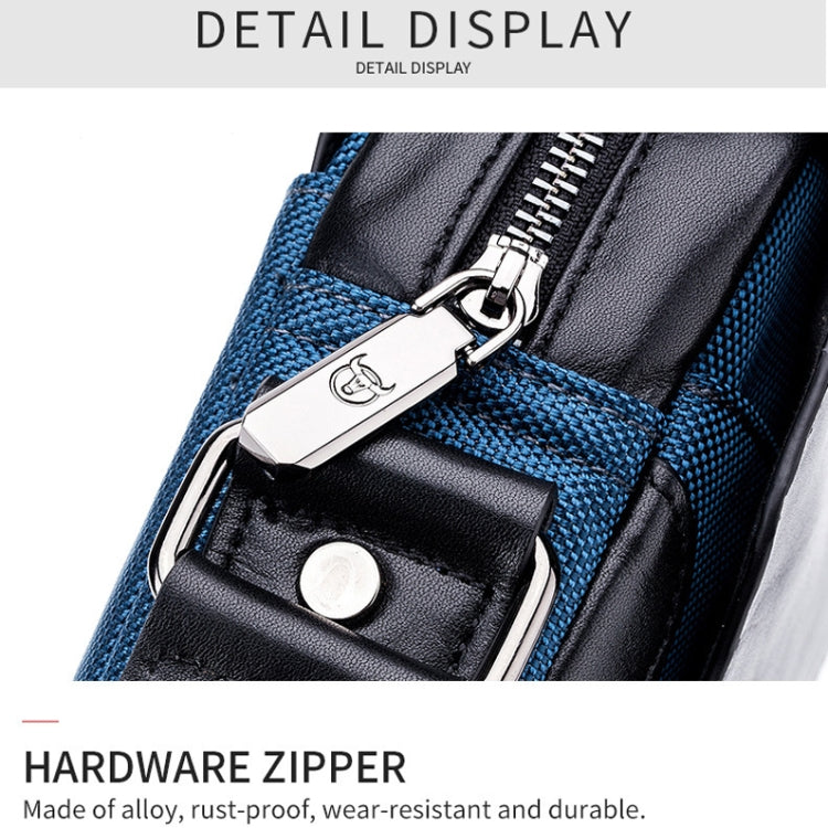 BUFF CAPTAIN 999 Borsa diagonale in pelle da uomo Borse a tracolla multifunzione in pelle bovina di primo strato
