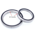 ZH411 Cuscinetto per la riparazione della cuffia della bicicletta Cuscinetto della cuffia, 2 PCS 41mm, 2 PCS 41.8mm, 47mm, 49mm, 52mm