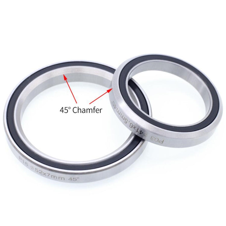 ZH411 Cuscinetto per la riparazione della cuffia della bicicletta Cuscinetto della cuffia, 2 PCS 41mm, 2 PCS 41.8mm, 47mm, 49mm, 52mm