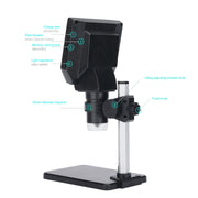 Microscopio digitale G1000 Microscopio elettronico per la riparazione di telefoni cellulari HD, Aluminum Plastic Bracket, Aluminum Alloy Bracket