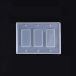 3 pz cristallo epossidico specchio presa porosa pulsante linea dati interruttore pannello stampo in silicone, Style One, Style Two, Style Three, Style Four, Style Five, Style Six