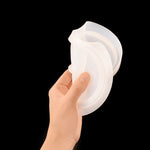 Stampo in silicone per piatto ovale da 2 pezzi Stampo per scatola di immagazzinaggio di colla di cristallo fai-da-te, MD3706