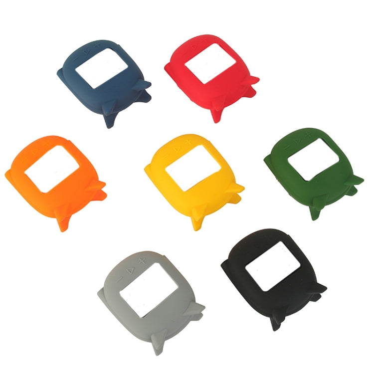 Custodia protettiva in silicone per altoparlante JBL Clip 4 Bluetooth, Style 1 (Black), Style 1 (Yellow), Style 1 (Blue), Style 1 (Army Green), Style 1 (Silver Gray), Style 1 (Orange), Style 1 (Red)