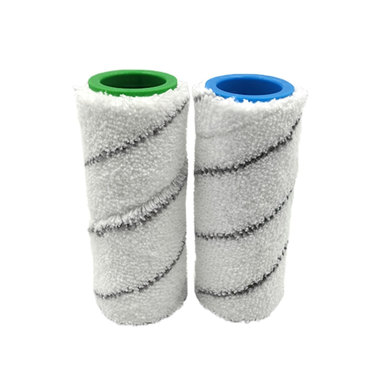 1 Pair HJ-PJ-0117 Multi-Floor Cleaning Brush Roller Brush for Kaica FC3D / FC5