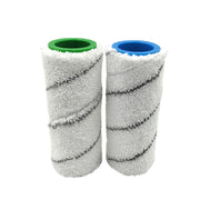 1 Pair HJ-PJ-0117 Multi-Floor Cleaning Brush Roller Brush for Kaica FC3D / FC5
