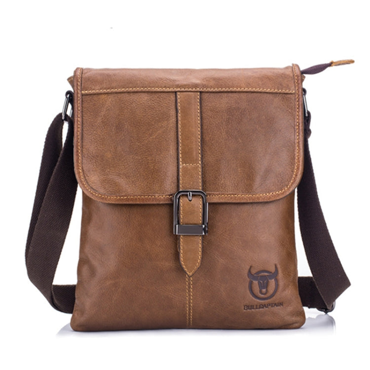 BUFF CAPTAIN 034 Borsa a tracolla in pelle da uomo Borsa sportiva in pelle bovina di primo strato all'aperto