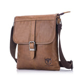 BUFF CAPTAIN 034 Borsa a tracolla in pelle da uomo Borsa sportiva in pelle bovina di primo strato all'aperto
